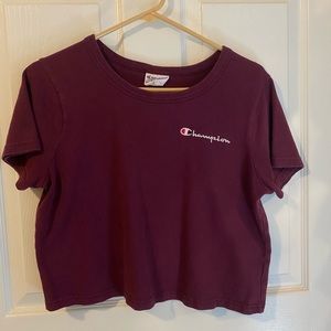 Champion cropped shirt